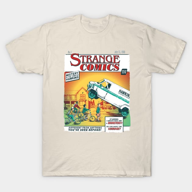 Stranger Comics T-Shirt by olly